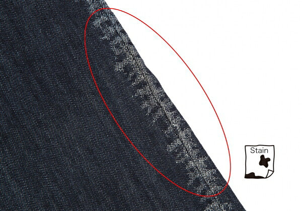 ISSEY MIYAKE A-POC Side Woven Jeans Navy