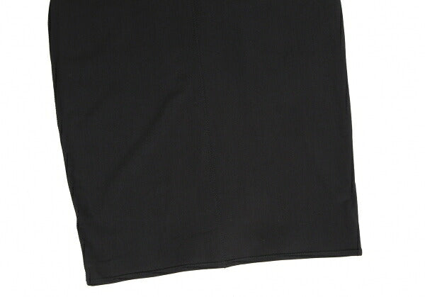 Jean Paul GAULTIER Stretch Short Sleeve Tunic Black Blouse Size 9