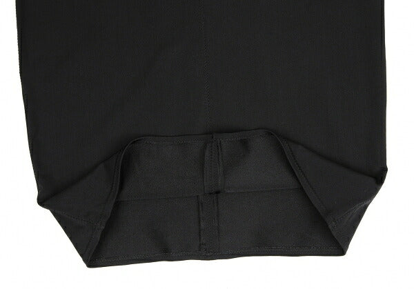 Jean Paul GAULTIER Stretch Short Sleeve Tunic Black Blouse Size 9