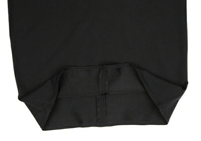 Jean Paul GAULTIER Stretch Short Sleeve Tunic Black Blouse Size 9