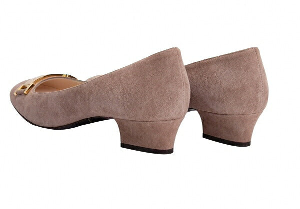 GIORGIO ARMANI Suede Pumps Beige Size 36