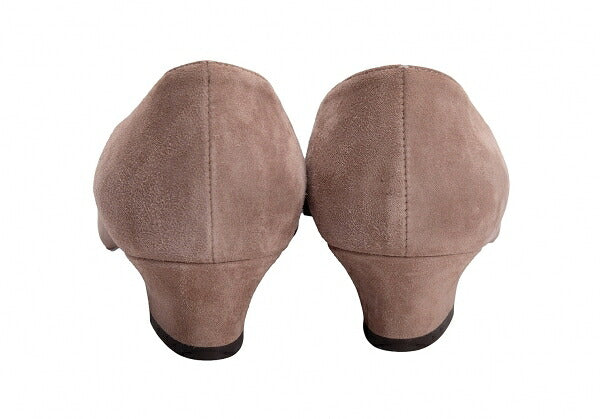 GIORGIO ARMANI Suede Pumps Beige Size 36