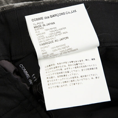 tricot COMME des GARCONS Rayon Straight Pants Gray Size M
