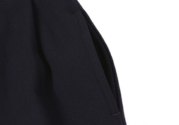 Y's Wool Straight Pants Navy Size M