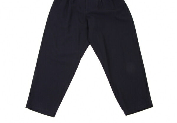 Y's Wool Straight Pants Navy Size M