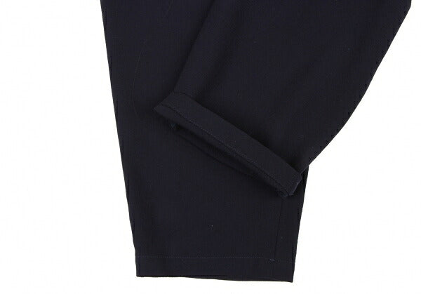 Y's Wool Straight Pants Navy Size M