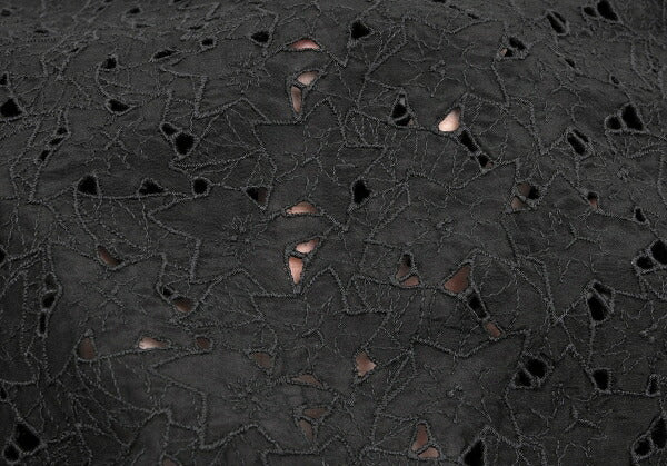 JURGEN LEHL Silk Cotton Floral Blouse Black Size M