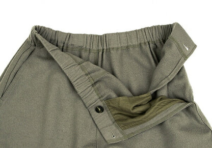 JURGEN LEHL Wool Raw Hem Knit Pants Green Size M