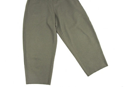JURGEN LEHL Wool Raw Hem Knit Pants Green Size M