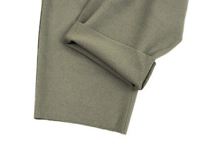 JURGEN LEHL Wool Raw Hem Knit Pants Green Size M