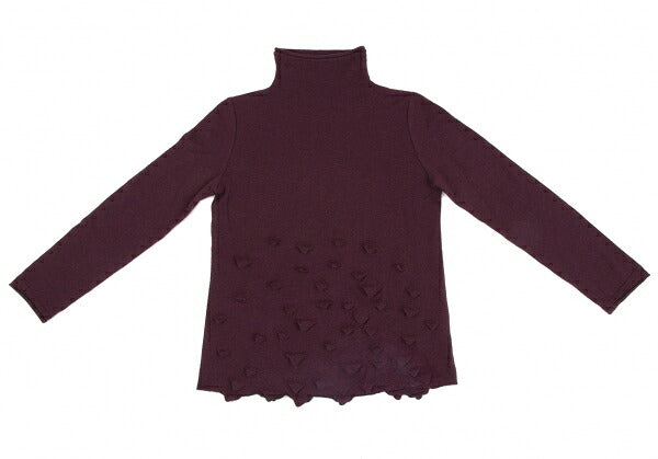 ISSEY MIYAKE HaaT Wool 3D Triangle Knit Sweater Red Size 2