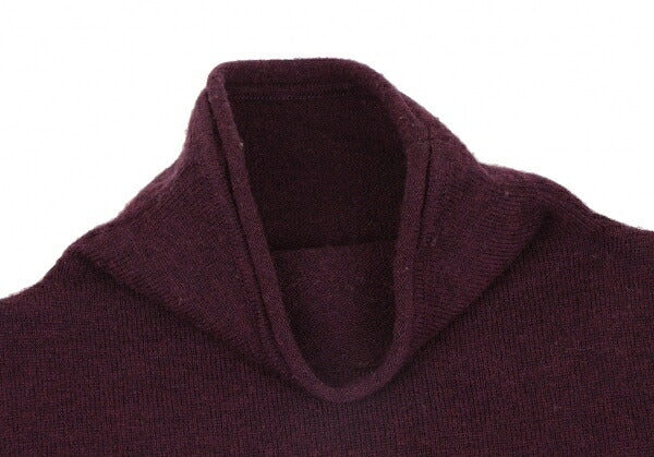 ISSEY MIYAKE HaaT Wool 3D Triangle Knit Sweater Red Size 2