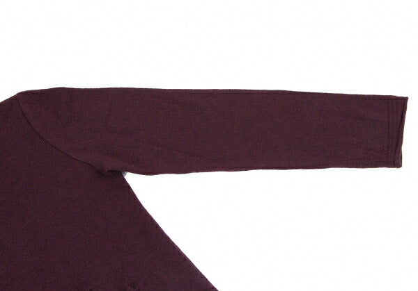 ISSEY MIYAKE HaaT Wool 3D Triangle Knit Sweater Red Size 2