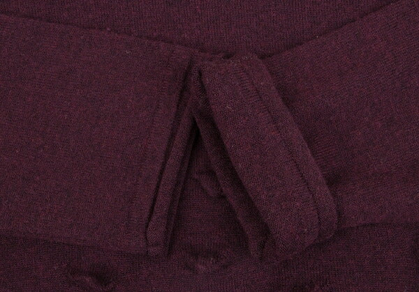 ISSEY MIYAKE HaaT Wool 3D Triangle Knit Sweater Red Size 2