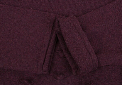 ISSEY MIYAKE HaaT Wool 3D Triangle Knit Sweater Red Size 2