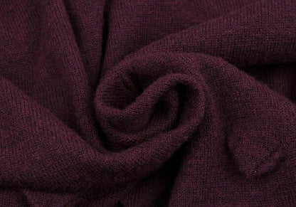 ISSEY MIYAKE HaaT Wool 3D Triangle Knit Sweater Red Size 2