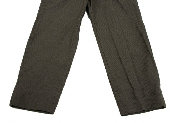 COMME des GARCONS HOMME DEUX Poly Dobby Pants Green Size S