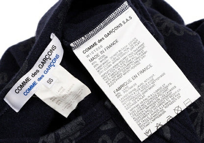CCOMME des GARCONS All-Over Print Knit Cardigan Blue Size SS