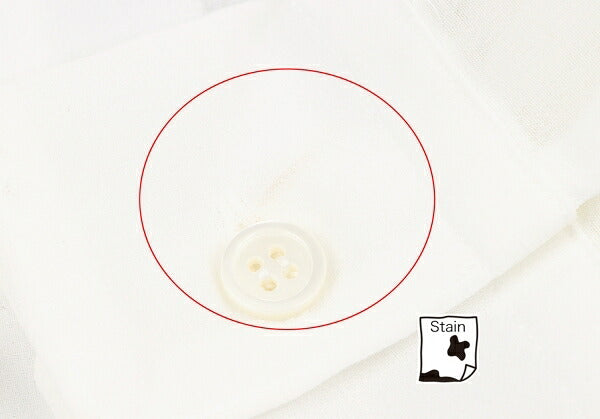 COMME des GARCONS Sheer Fur Trim Shirt White Size XS