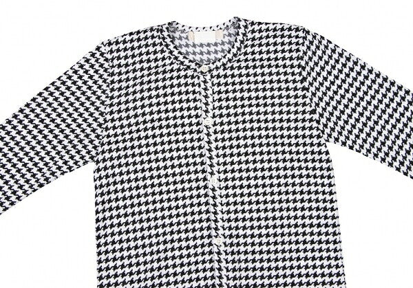 COMME des GARCONS Houndstooth Cardigan White Size XS