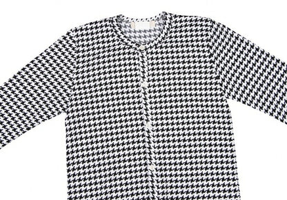 COMME des GARCONS Houndstooth Cardigan White Size XS