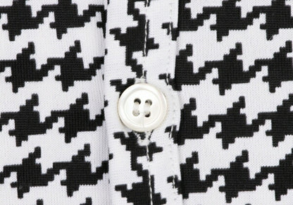 COMME des GARCONS Houndstooth Cardigan White Size XS