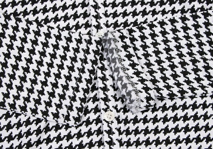 COMME des GARCONS Houndstooth Cardigan White Size XS
