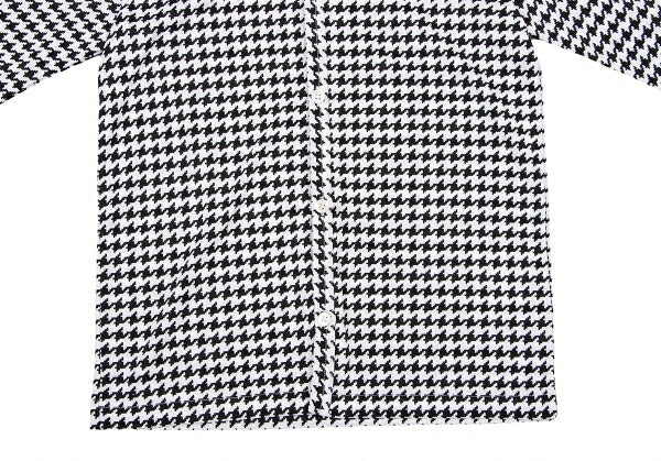COMME des GARCONS Houndstooth Cardigan White Size XS