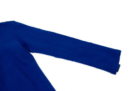COMME des GARCONS Garment Dyed Layered Sweater Blue Size S