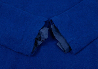 COMME des GARCONS Garment Dyed Layered Sweater Blue Size S