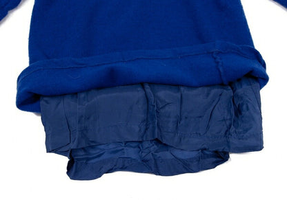 COMME des GARCONS Garment Dyed Layered Sweater Blue Size S