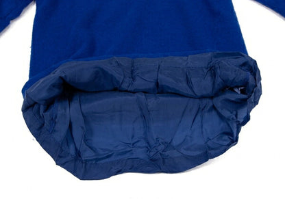COMME des GARCONS Garment Dyed Layered Sweater Blue Size S