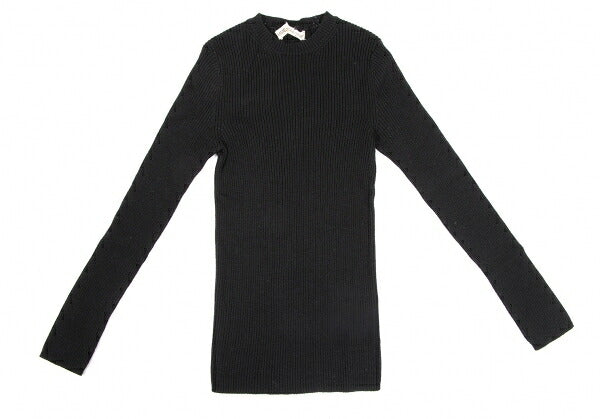 COMME des GARCONS Wool Rib Knit Sweater Black Size S