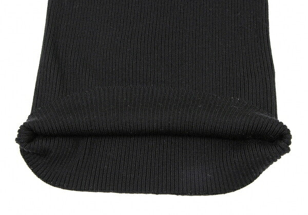 COMME des GARCONS Wool Rib Knit Sweater Black Size S