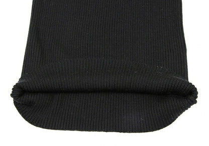 COMME des GARCONS Wool Rib Knit Sweater Black Size S
