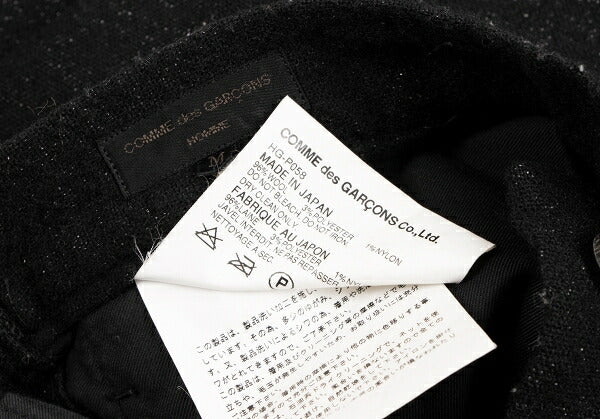 COMME des GARCONS HOMME Wool Lame Center Seam Pants Size M