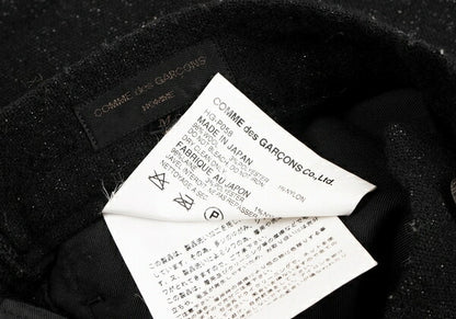 COMME des GARCONS HOMME Wool Lame Center Seam Pants Size M