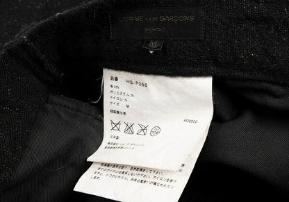 COMME des GARCONS HOMME Wool Lame Center Seam Pants Size M