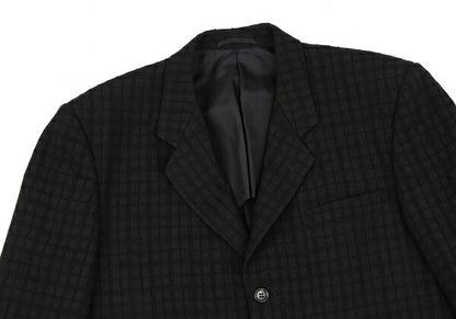 COMME des GARCONS HOMME Wool Grid Stitch 3B Jacket Size M