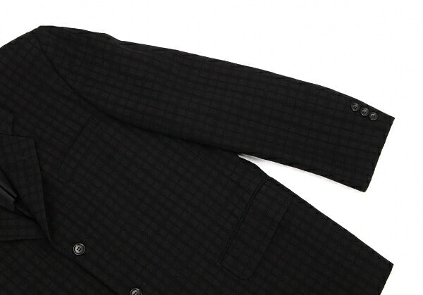 COMME des GARCONS HOMME Wool Grid Stitch 3B Jacket Size M