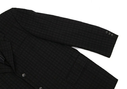 COMME des GARCONS HOMME Wool Grid Stitch 3B Jacket Size M