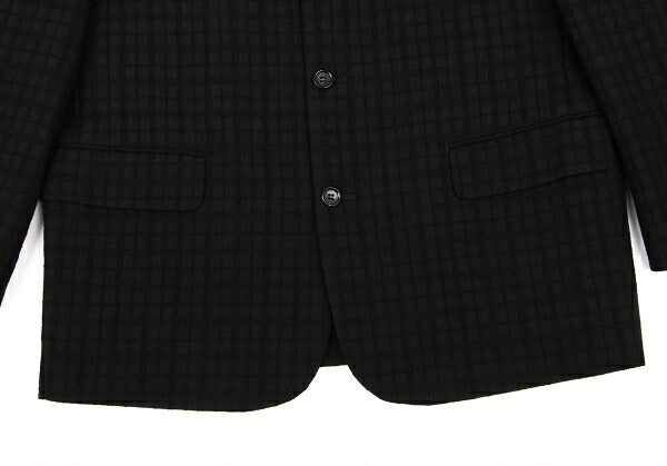 COMME des GARCONS HOMME Wool Grid Stitch 3B Jacket Size M