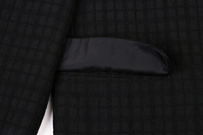 COMME des GARCONS HOMME Wool Grid Stitch 3B Jacket Size M