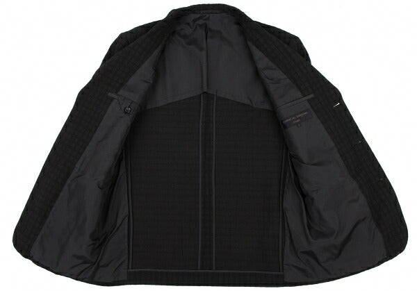 COMME des GARCONS HOMME Wool Grid Stitch 3B Jacket Size M