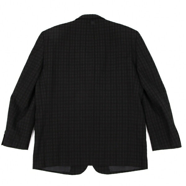 COMME des GARCONS HOMME Wool Grid Stitch 3B Jacket Size M