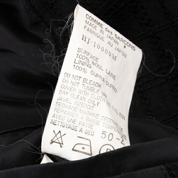 COMME des GARCONS HOMME Wool Grid Stitch 3B Jacket Size M