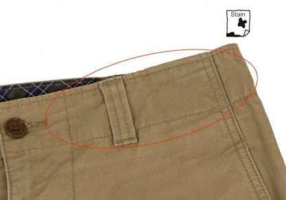 COMME des GARCONS HOMME Cotton Work Wide Pants Brown Size S