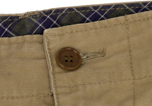 COMME des GARCONS HOMME Cotton Work Wide Pants Brown Size S
