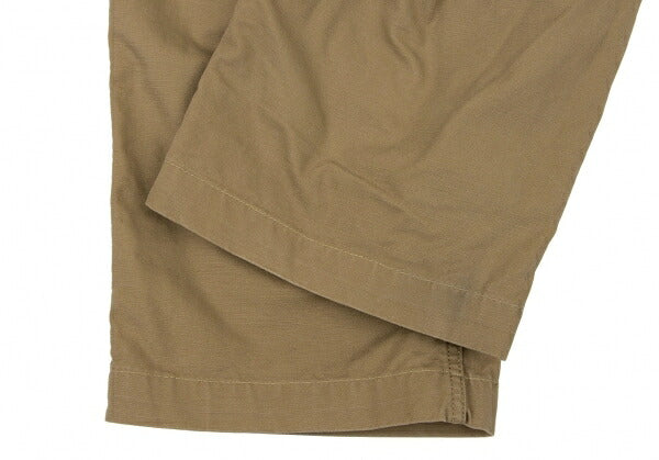 COMME des GARCONS HOMME Cotton Work Wide Pants Brown Size S