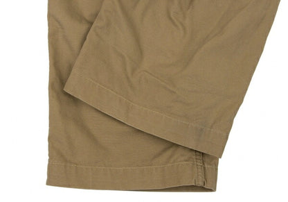 COMME des GARCONS HOMME Cotton Work Wide Pants Brown Size S